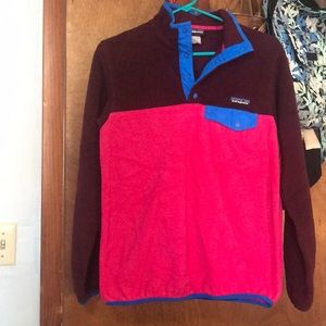 Patagonia button up tri color